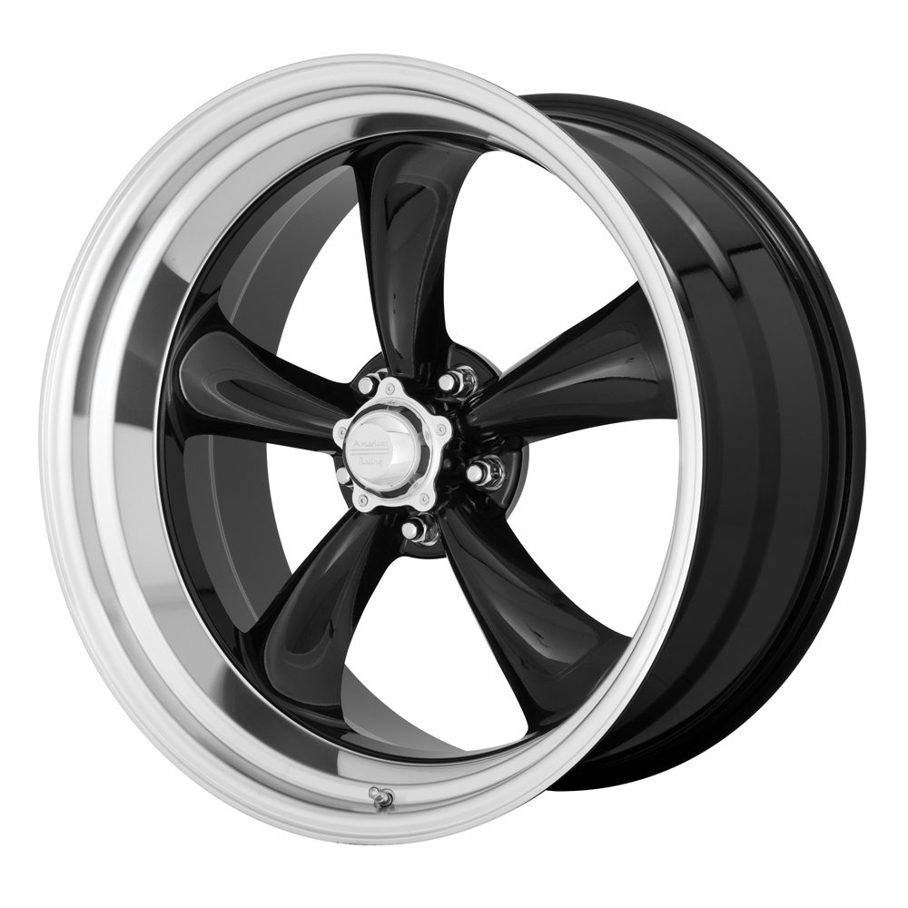 American Racing Wheels VN315 Torq Thrust II 1PC Gloss Black Machined